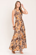 Amber Floral Motion Maxi Dress