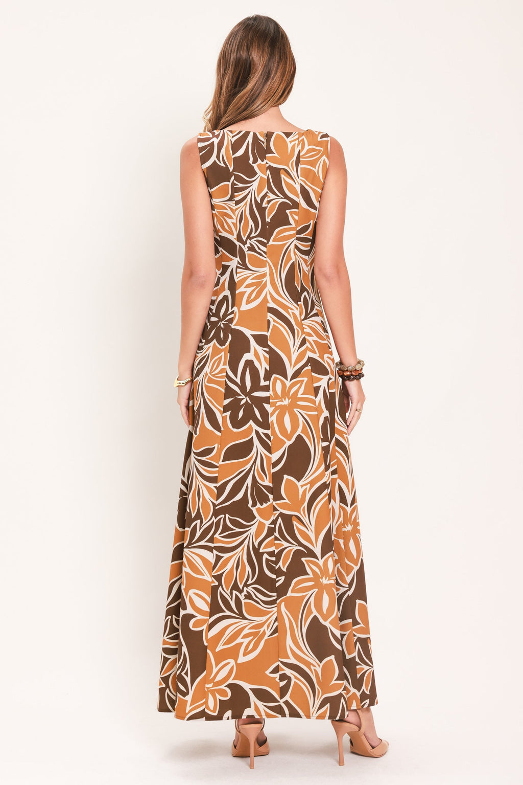 Amber Floral Motion Maxi Dress