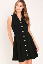 Fifth Avenue Black Mini Dress