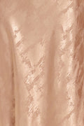 Luminous Champagne Kiss Jacquard Maxi Dress