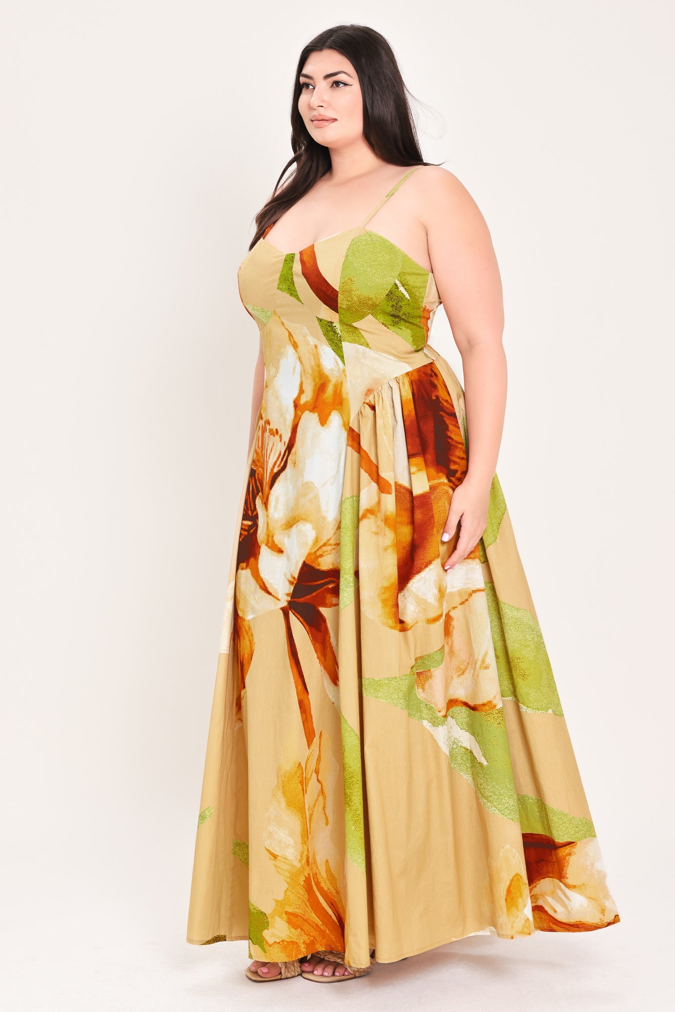 Limoncello Garden Maxi Dress