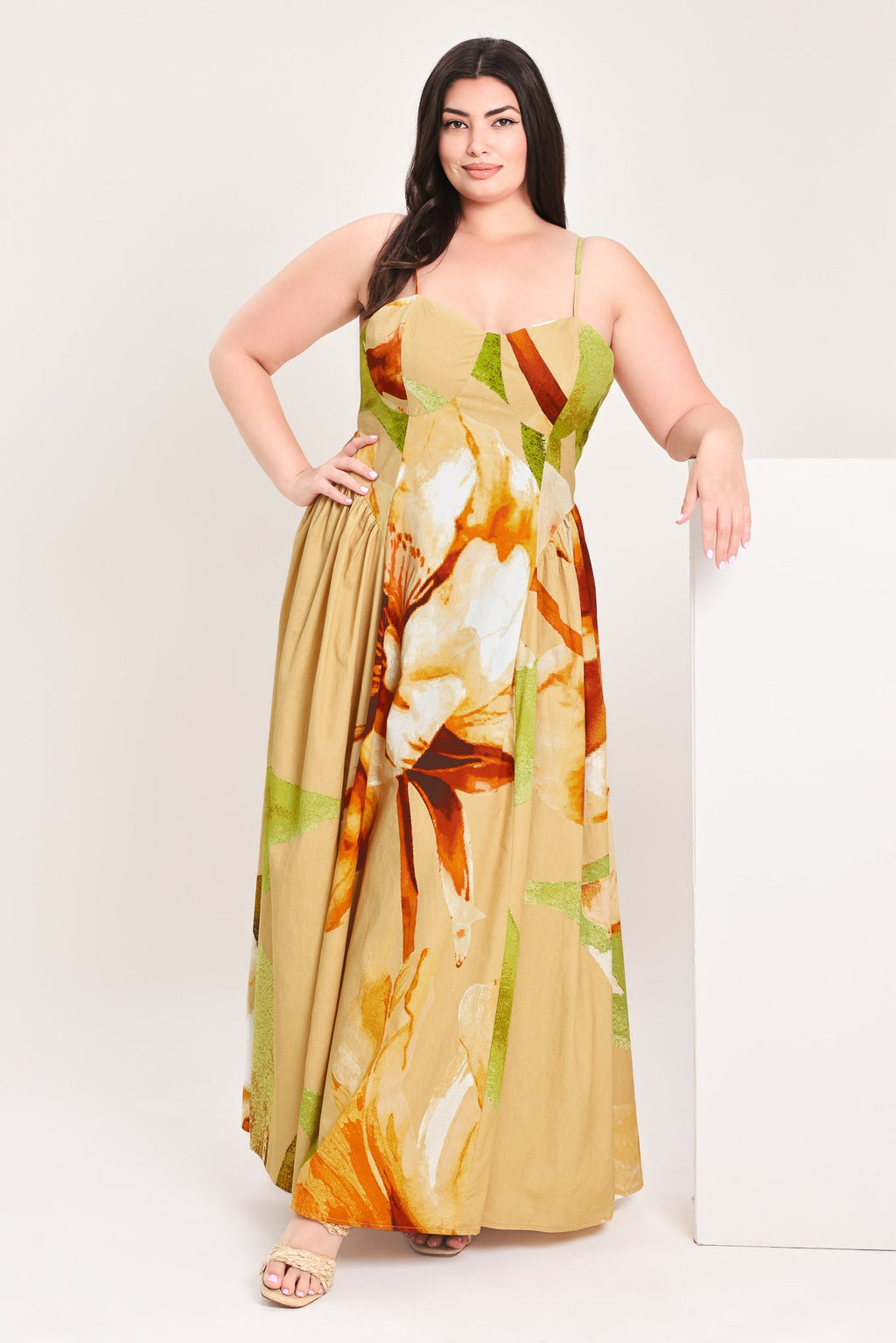 Limoncello Garden Maxi Dress