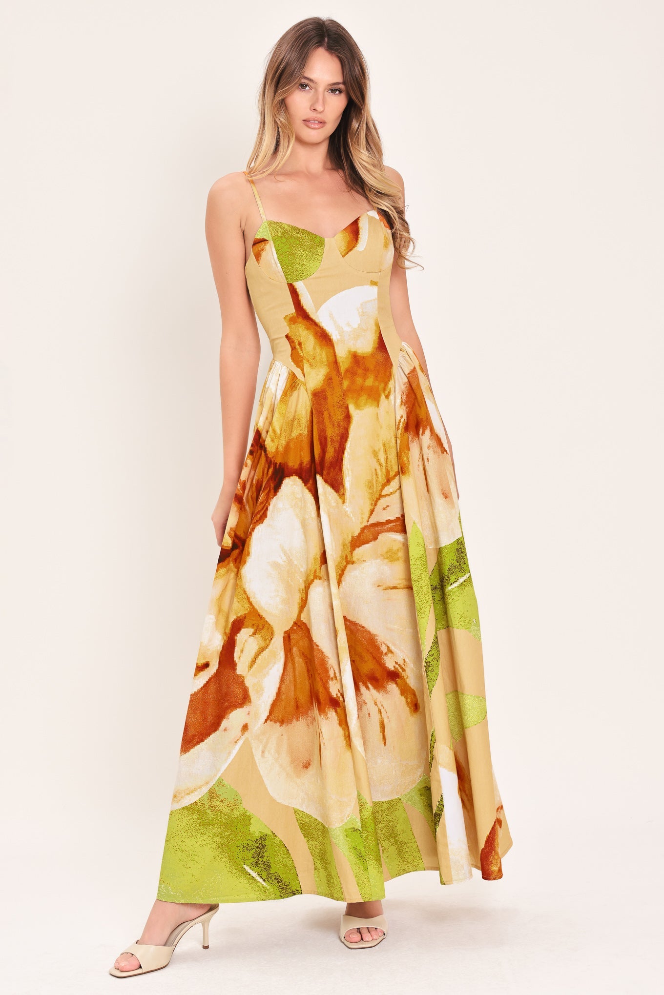 Limoncello Garden Maxi Dress
