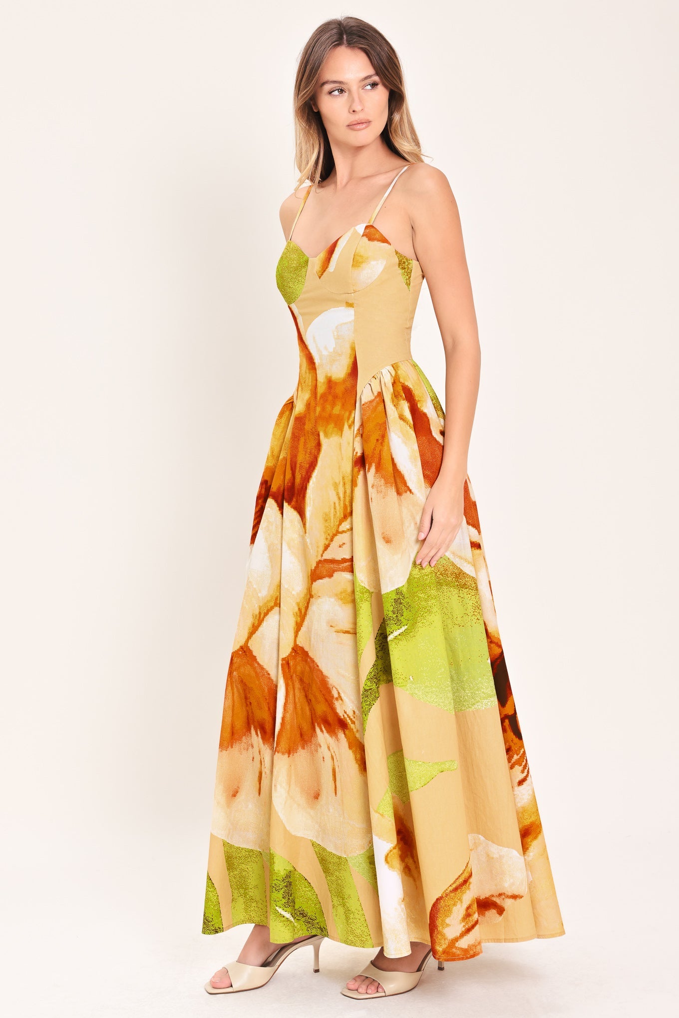 Limoncello Garden Maxi Dress