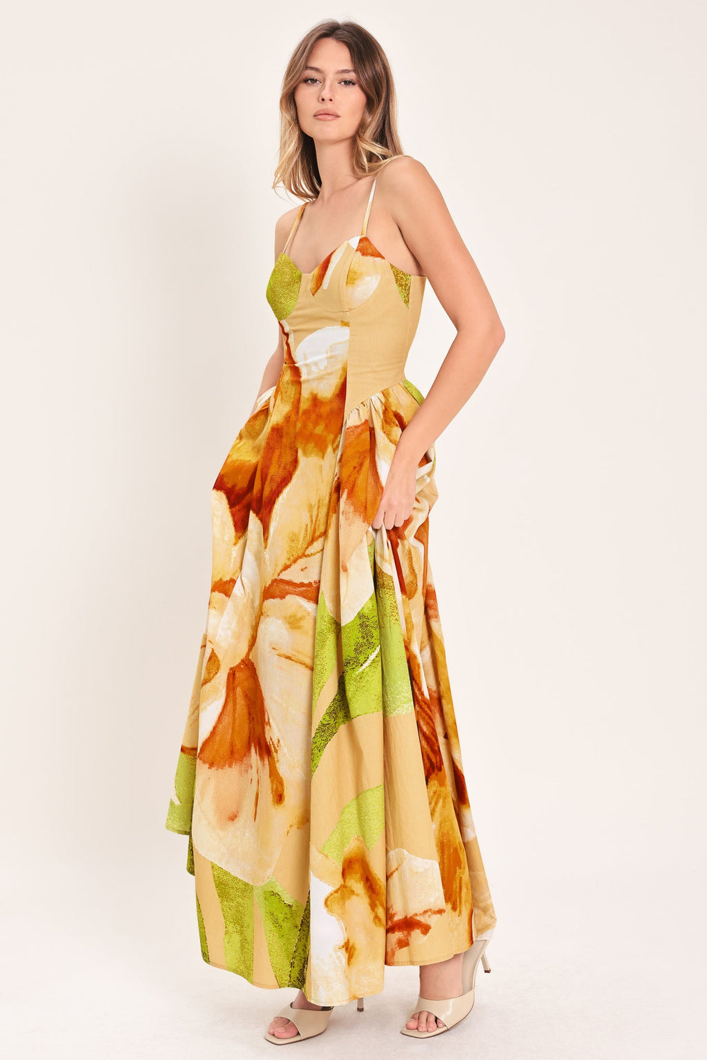 Limoncello Garden Maxi Dress