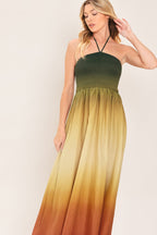 Sunset Ombré Maxi Dress