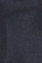 Night Out Flounce Denim Mini Dress