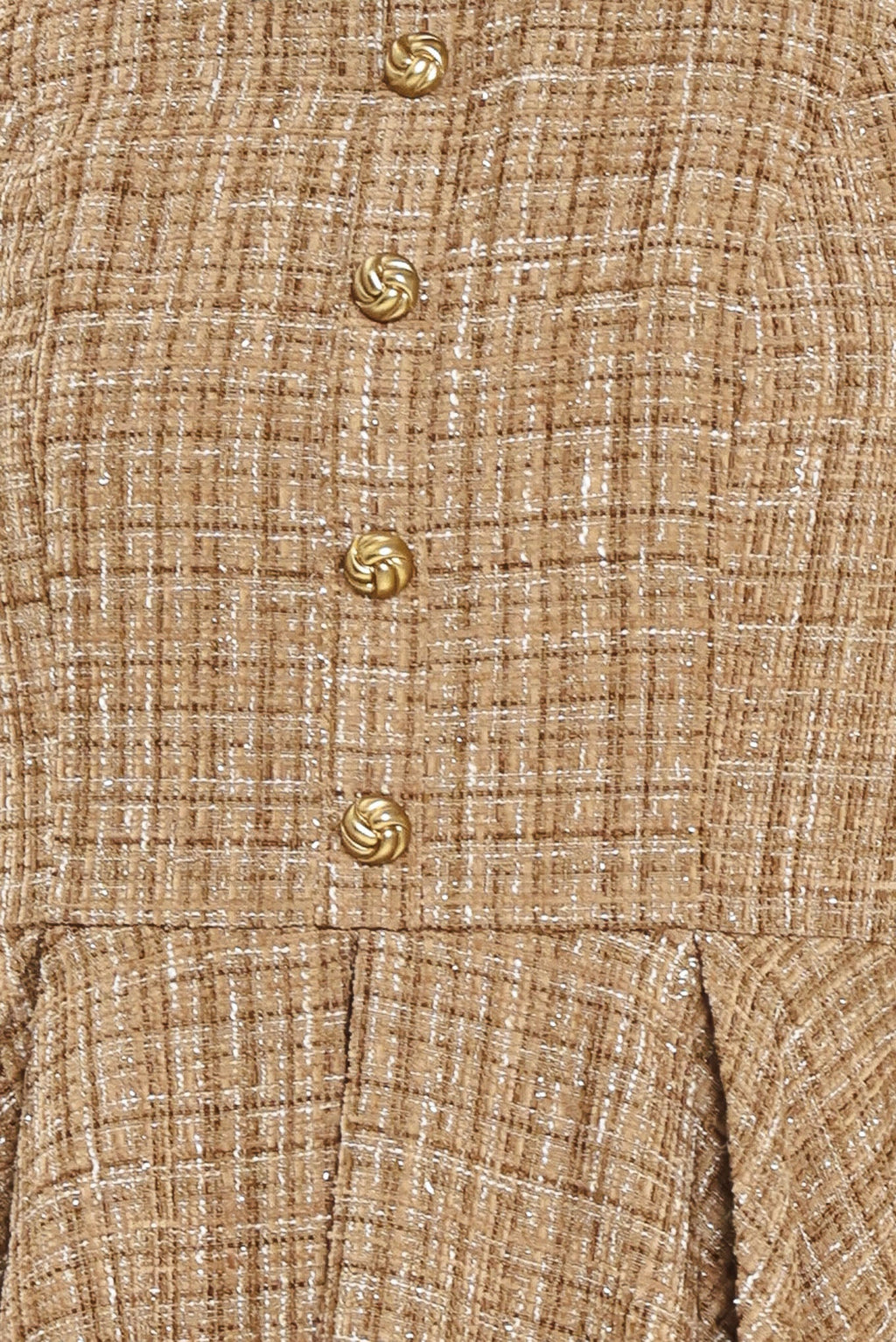 Cambridge Collar Tweed Mini Dress