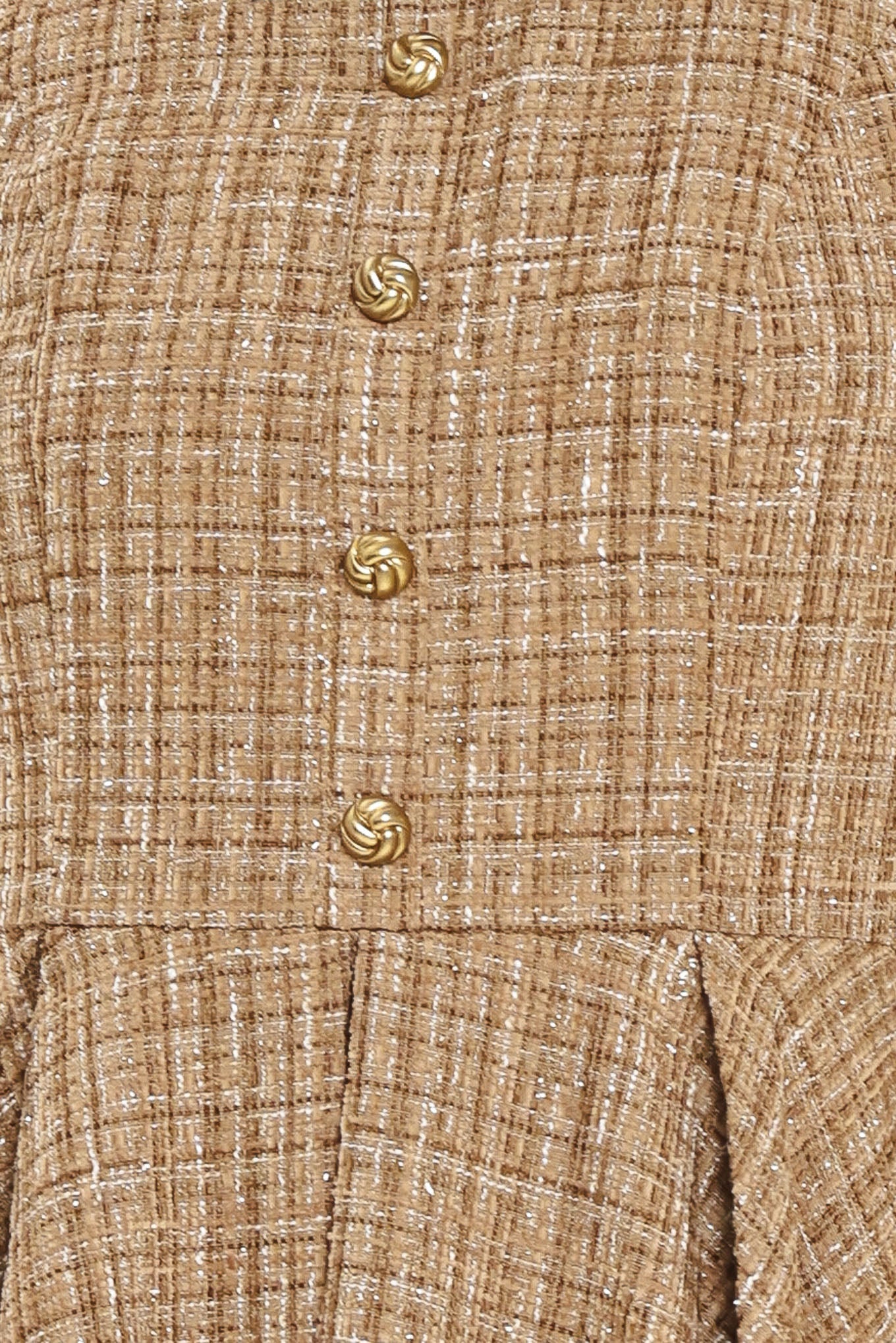 Cambridge Collar Tweed Mini Dress