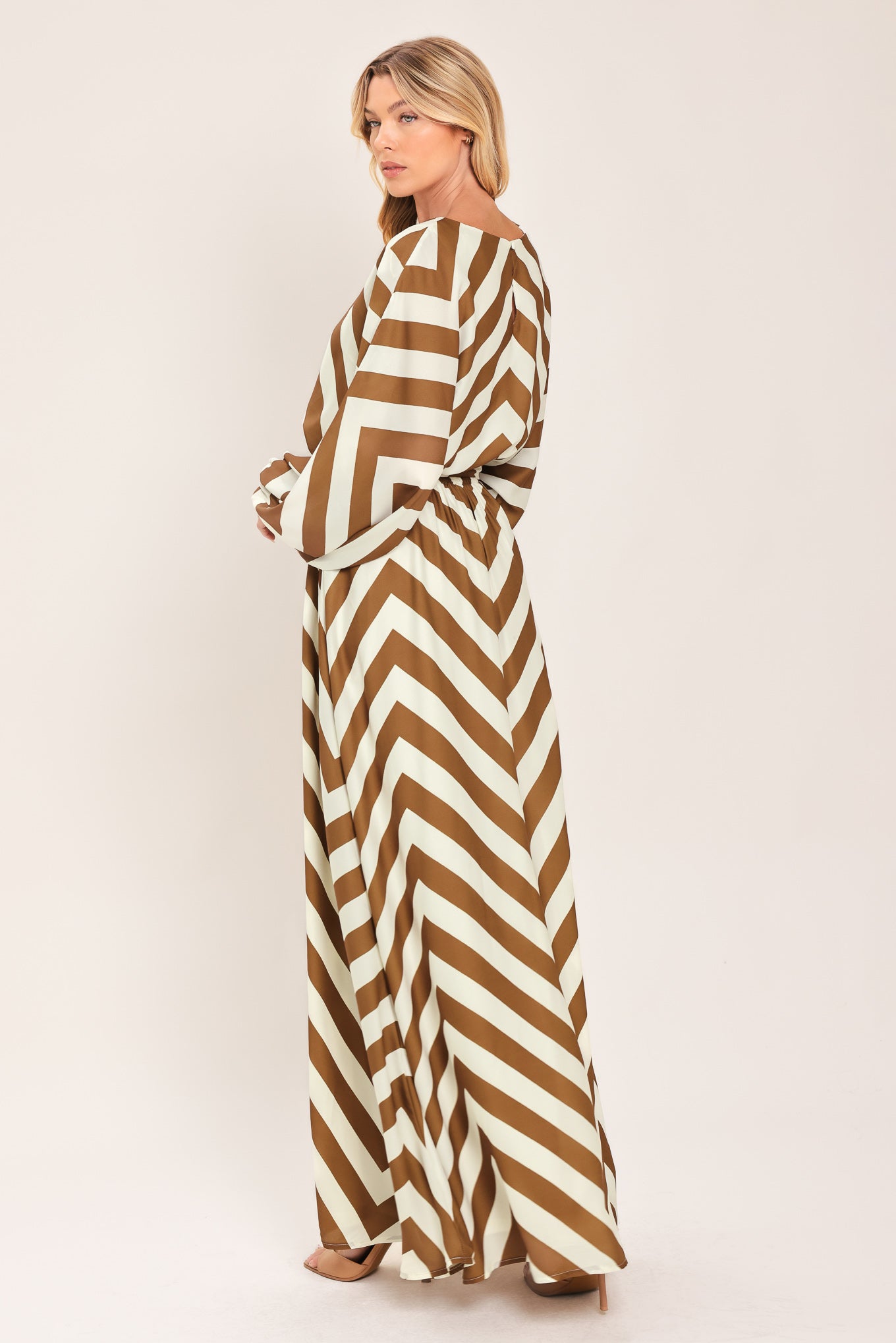 Resort Chevron Maxi Dress