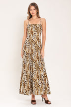 Cheetah Trail Maxi Dress