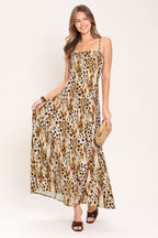 Cheetah Trail Maxi Dress