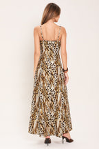 Cheetah Trail Maxi Dress