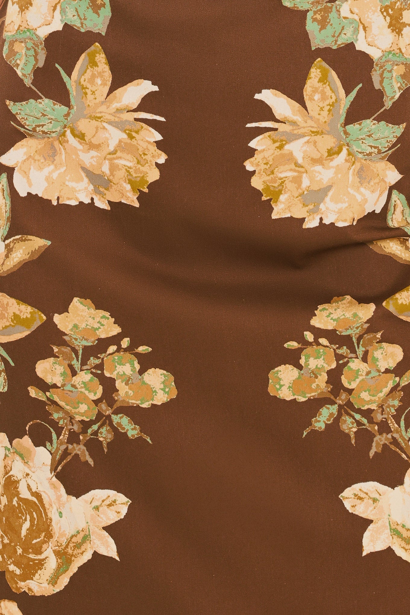 Sepia Flora Sculpture Midi Dress
