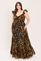 Emberwing Garden Gown Maxi Dress