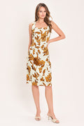 Wild Amber Love Song Midi Dress
