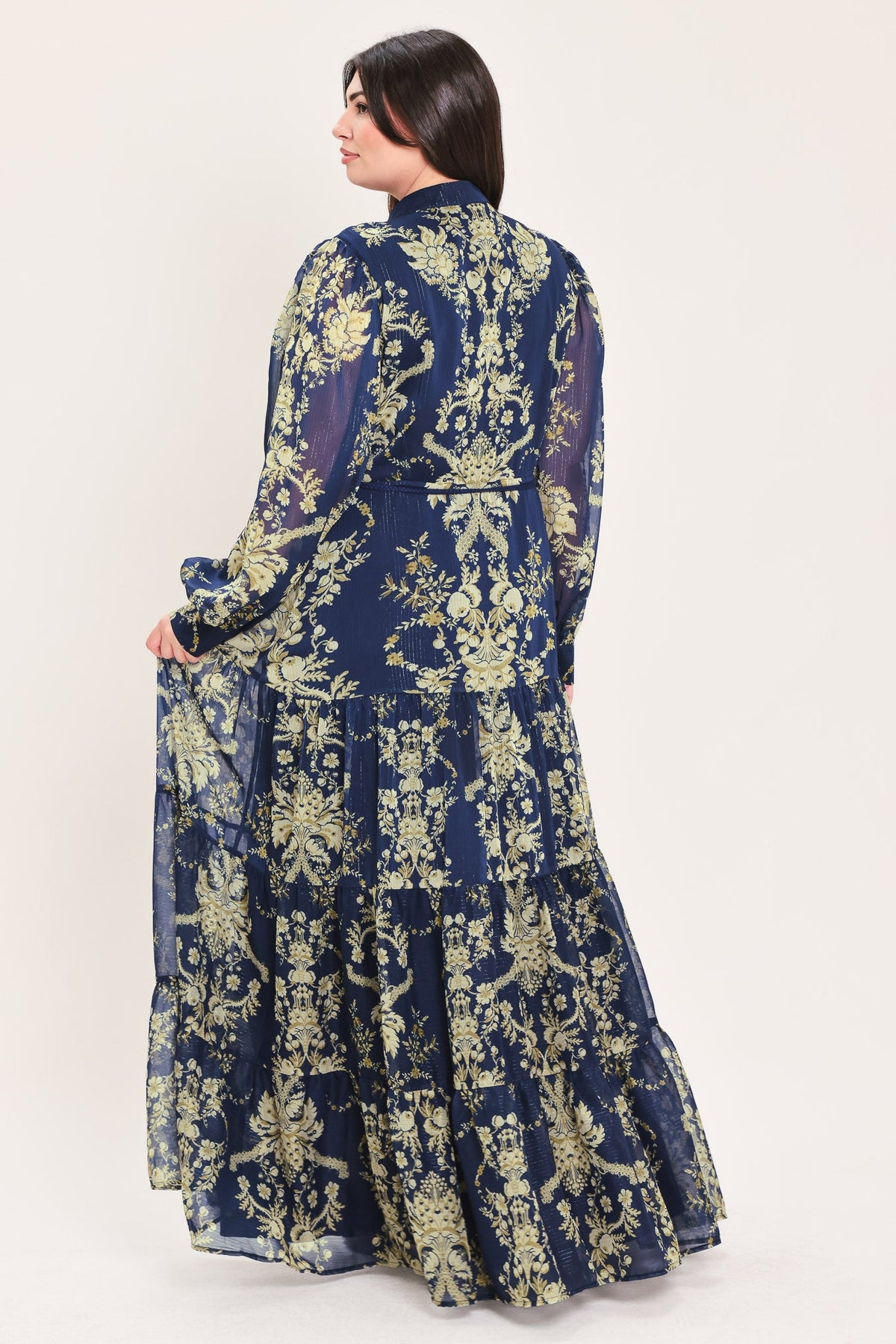 Royal Heritage Bloom Maxi Dress