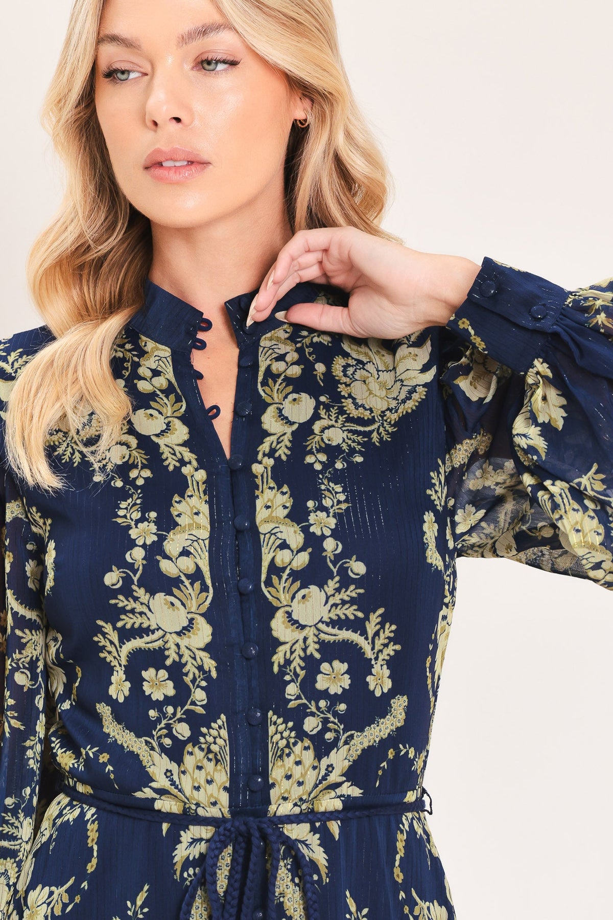 Royal Heritage Bloom Maxi Dress