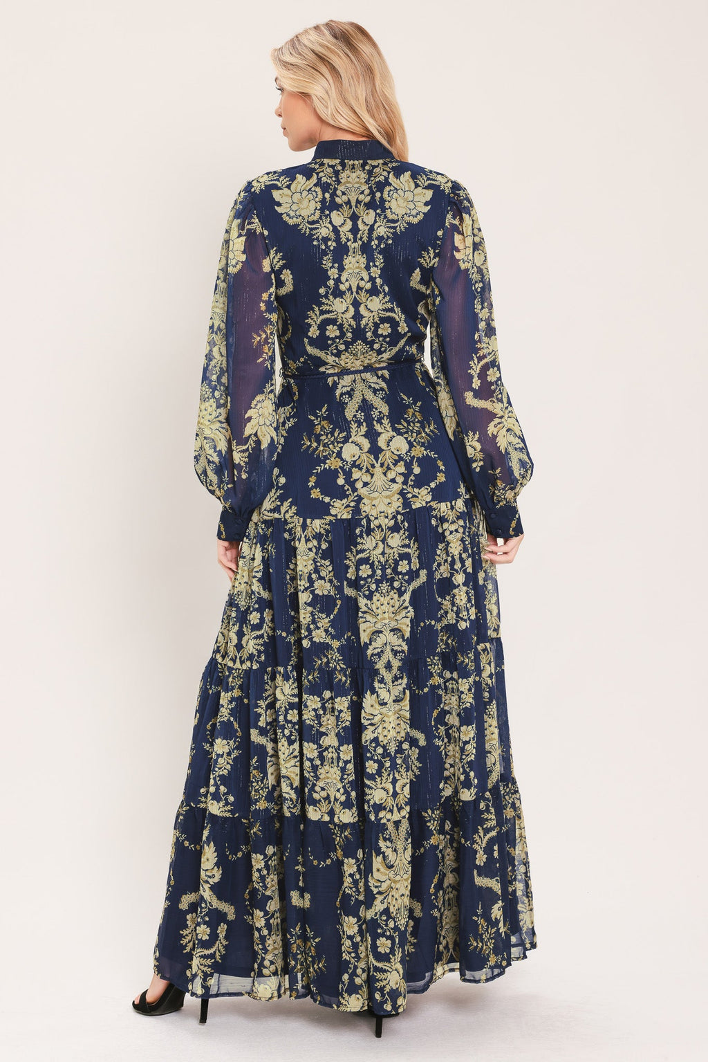 Royal Heritage Bloom Maxi Dress