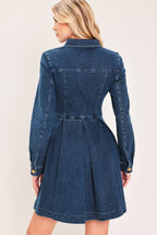 Denim Heritage Flare Mini Dress