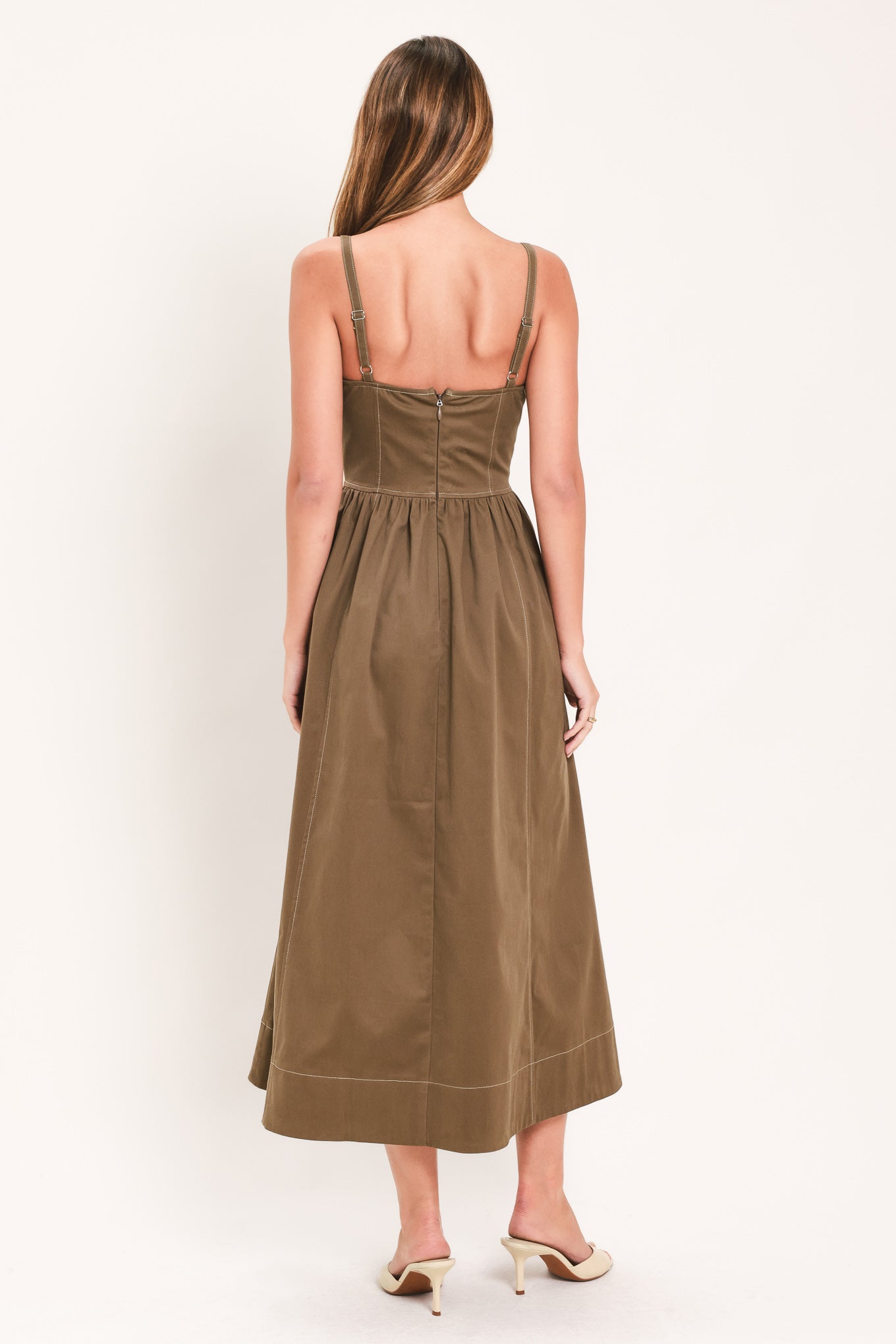 Prairie Heart Ballad Midi Dress