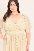 Shimmering Sky Affection Midi Dress