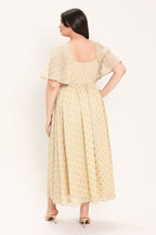 Shimmering Sky Affection Midi Dress