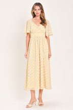 Shimmering Sky Affection Midi Dress