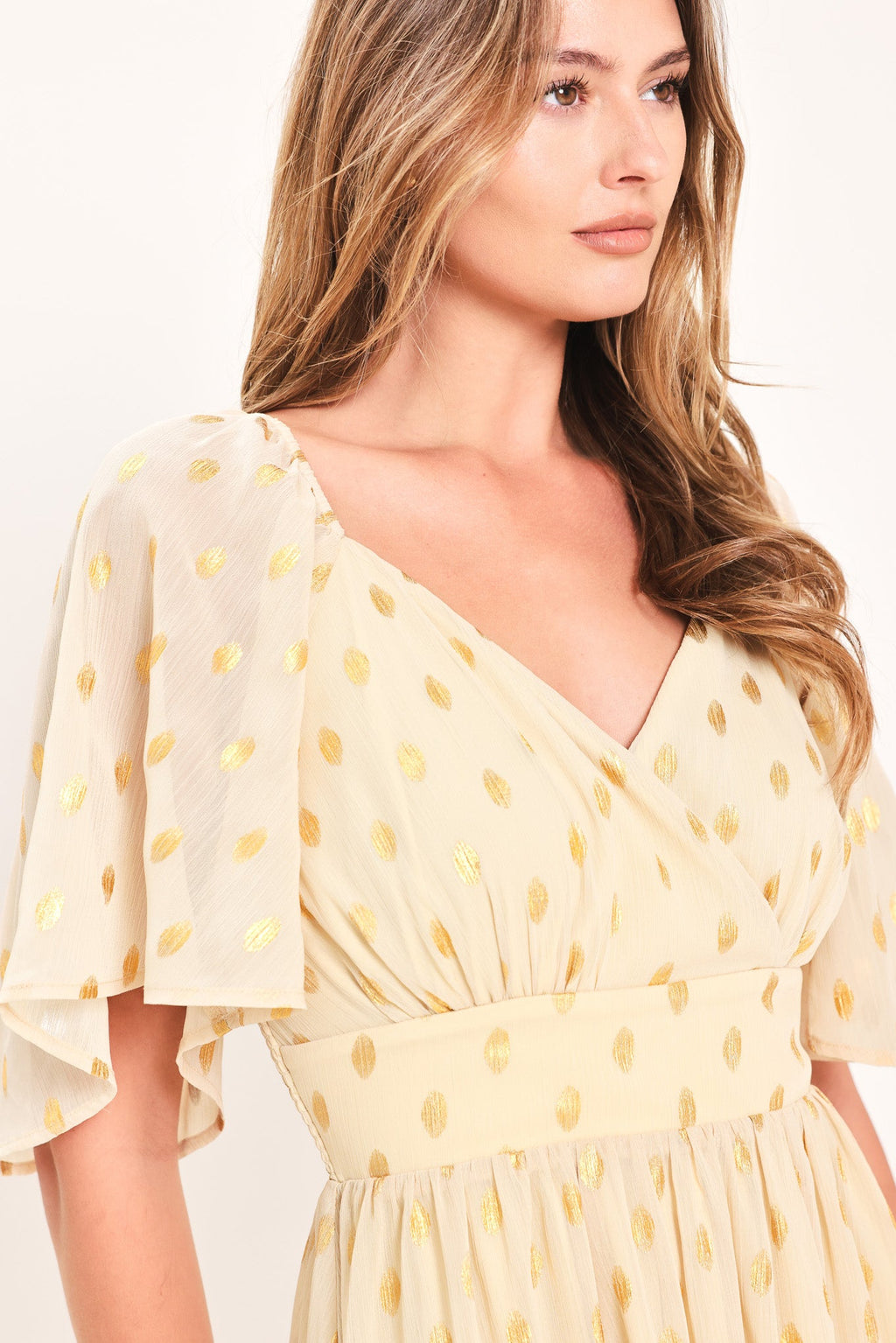Shimmering Sky Affection Midi Dress