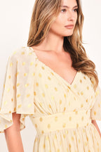 Shimmering Sky Affection Midi Dress
