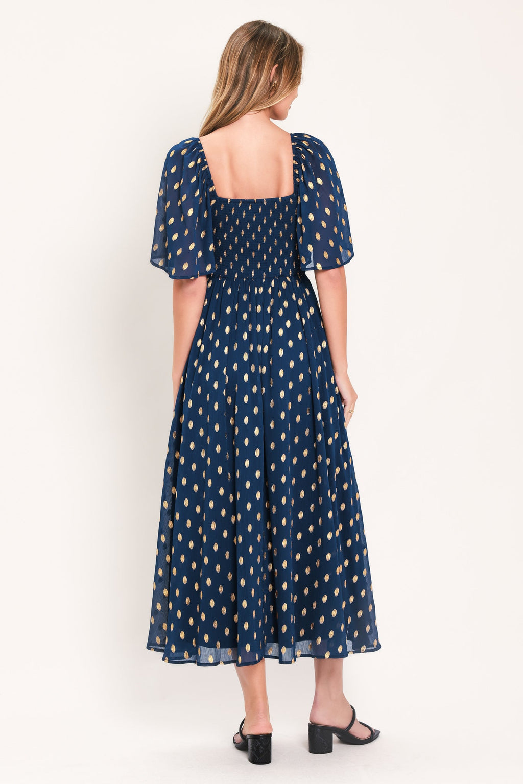 Shimmering Sky Affection Midi Dress
