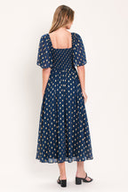 Shimmering Sky Affection Midi Dress
