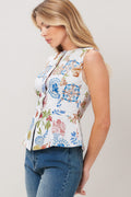 Summer Atelier Woven Vest