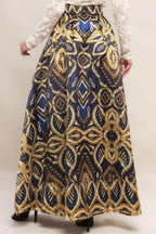 Nightfall Drape Maxi Full Skirt