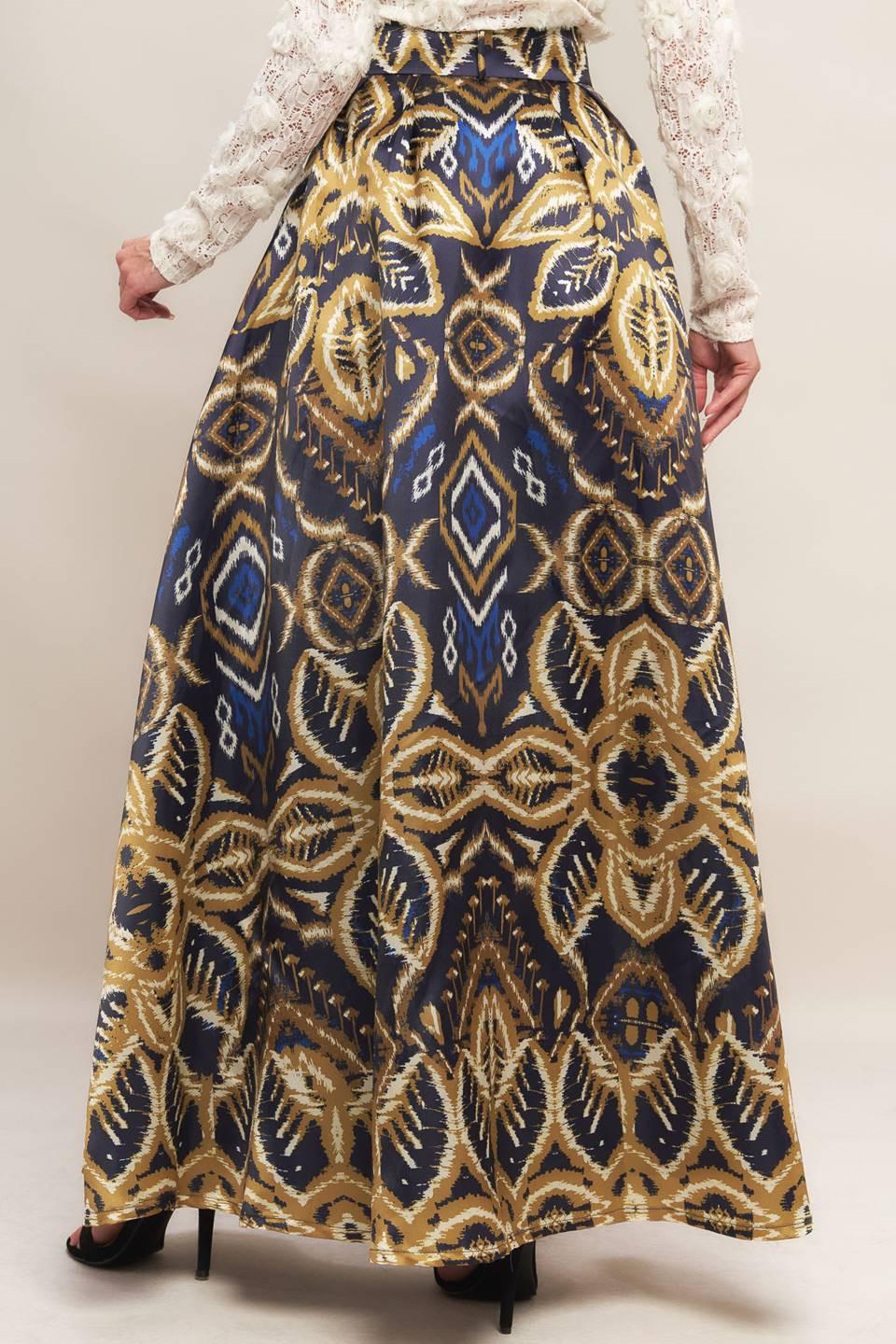Nightfall Drape Maxi Full Skirt