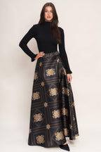 Ornamental Nights Maxi Circle Skirt