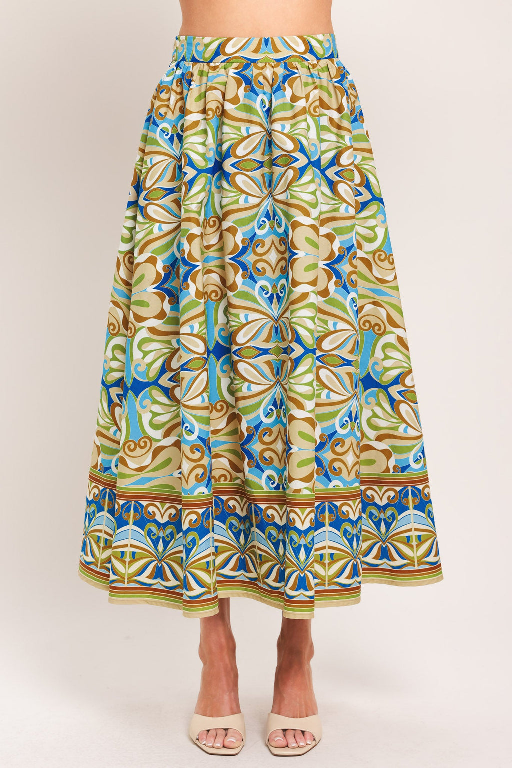 Island Mosaic Full Skirt