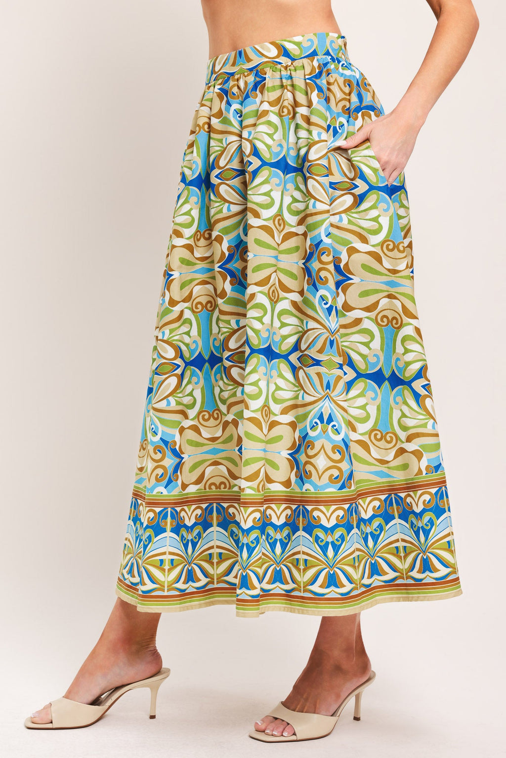Island Mosaic Full Skirt