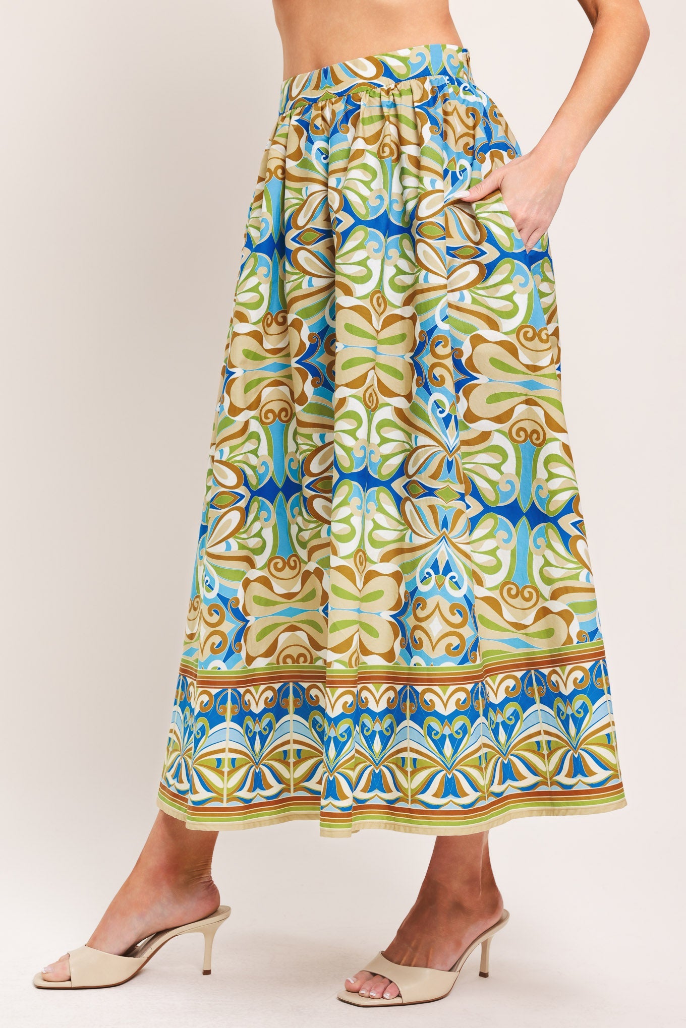 Island Mosaic Full Skirt