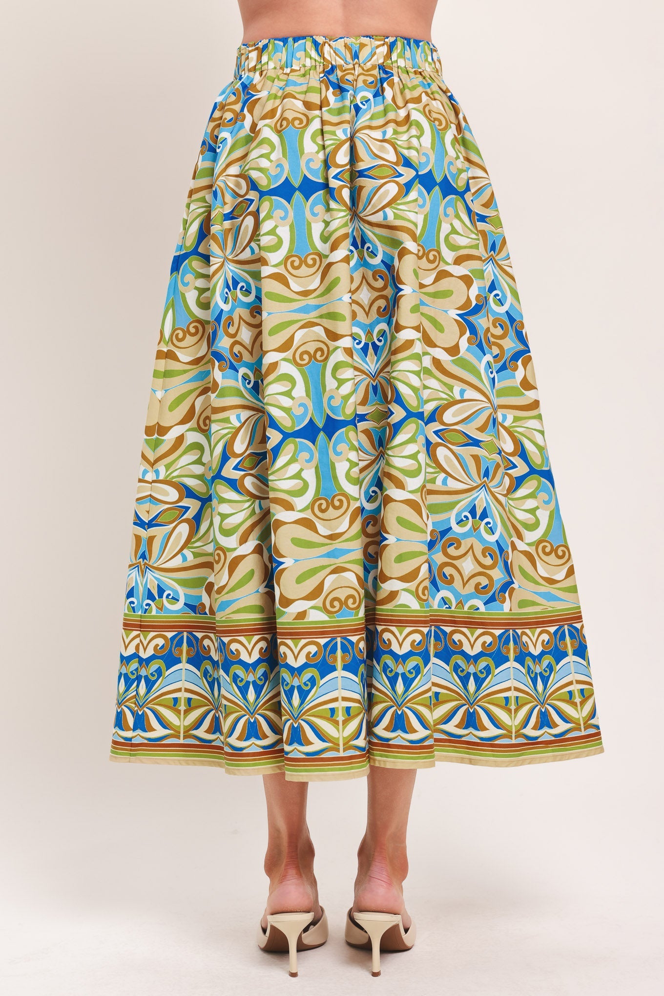 Island Mosaic Full Skirt
