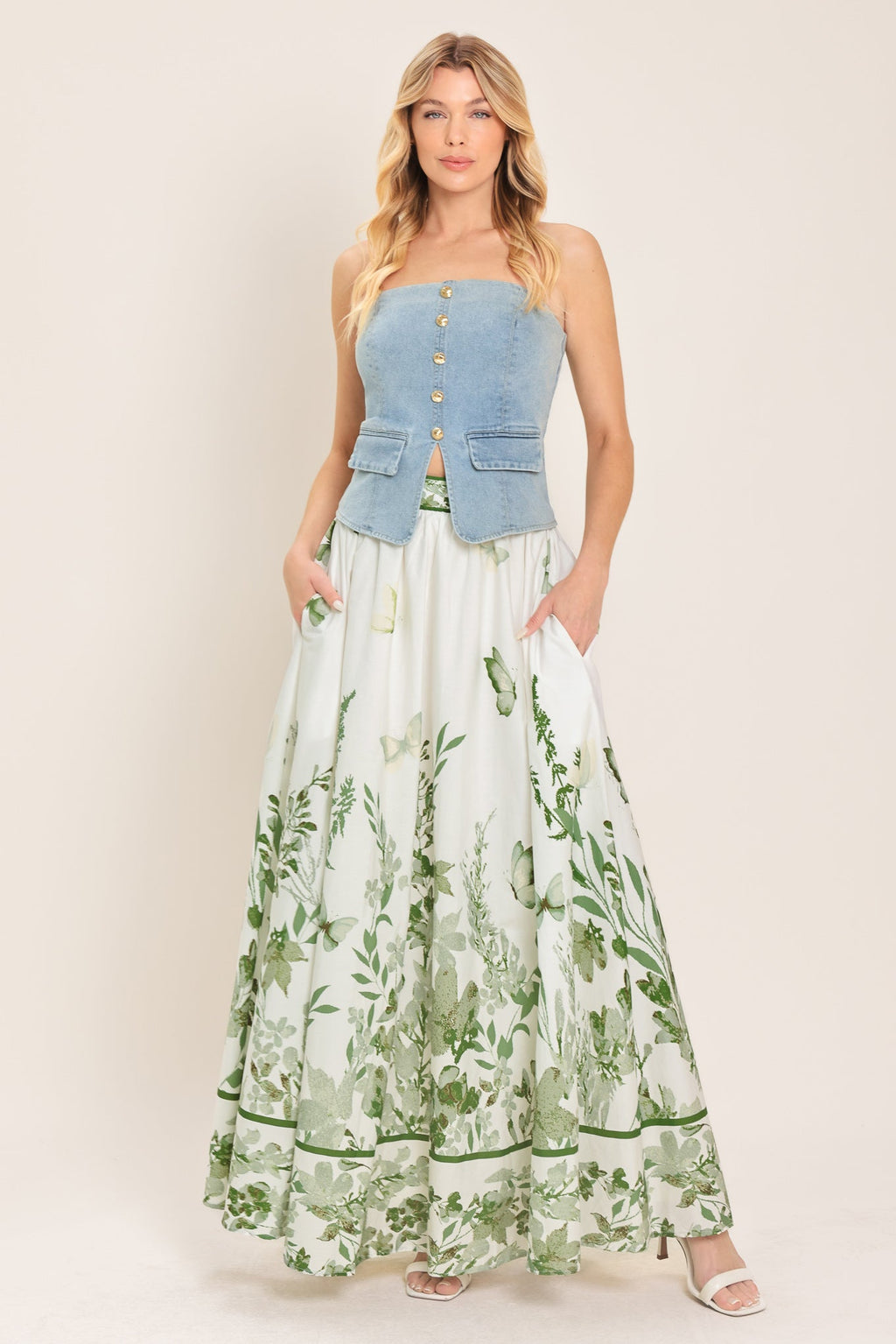 Greenhouse Romance Maxi Skirt