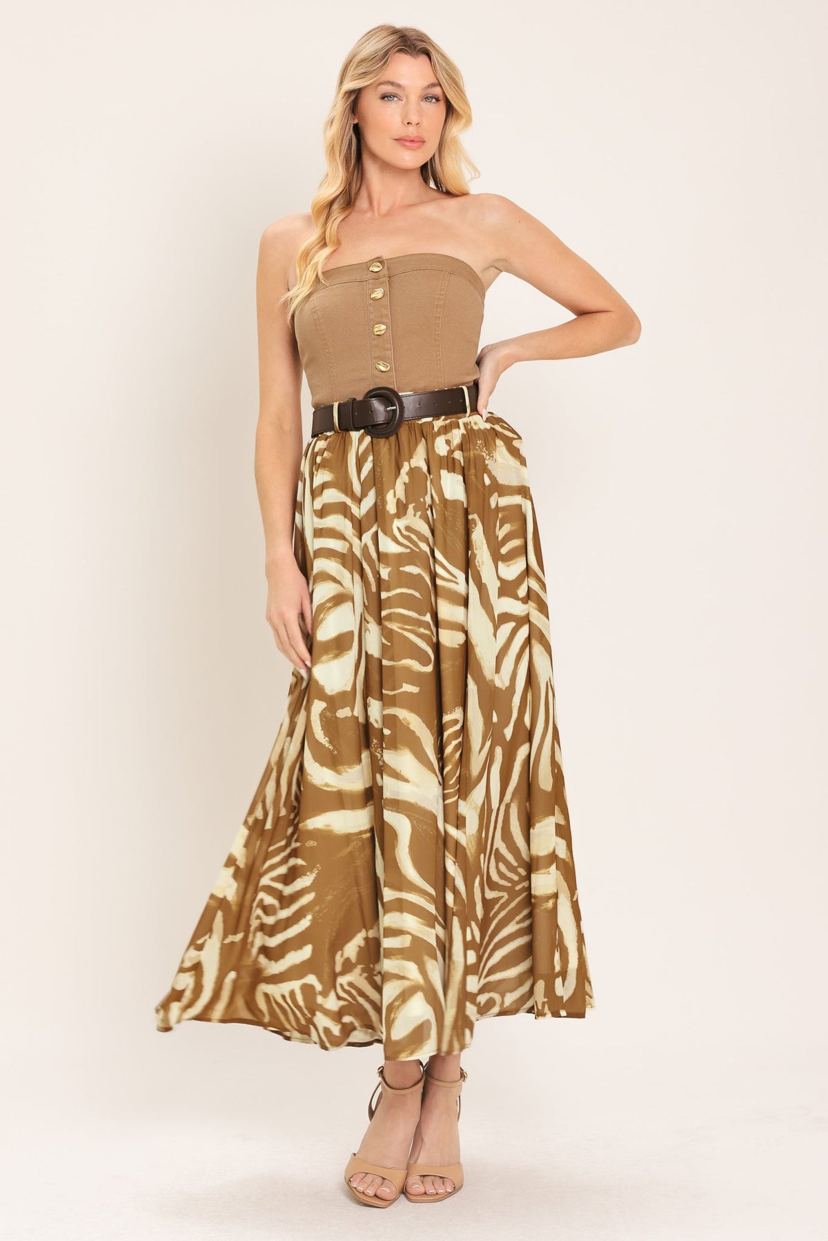 Savannah Breeze Midi Skirt