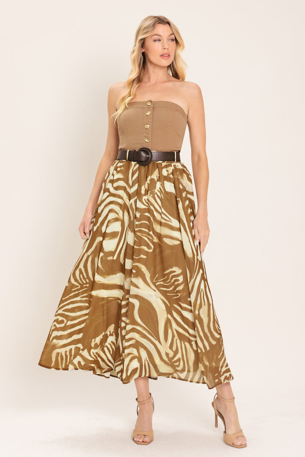 Savannah Breeze Midi Skirt