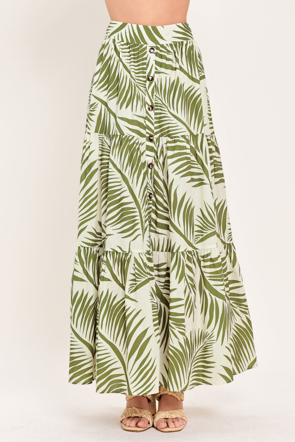 Coastal Canopy Maxi Skirt
