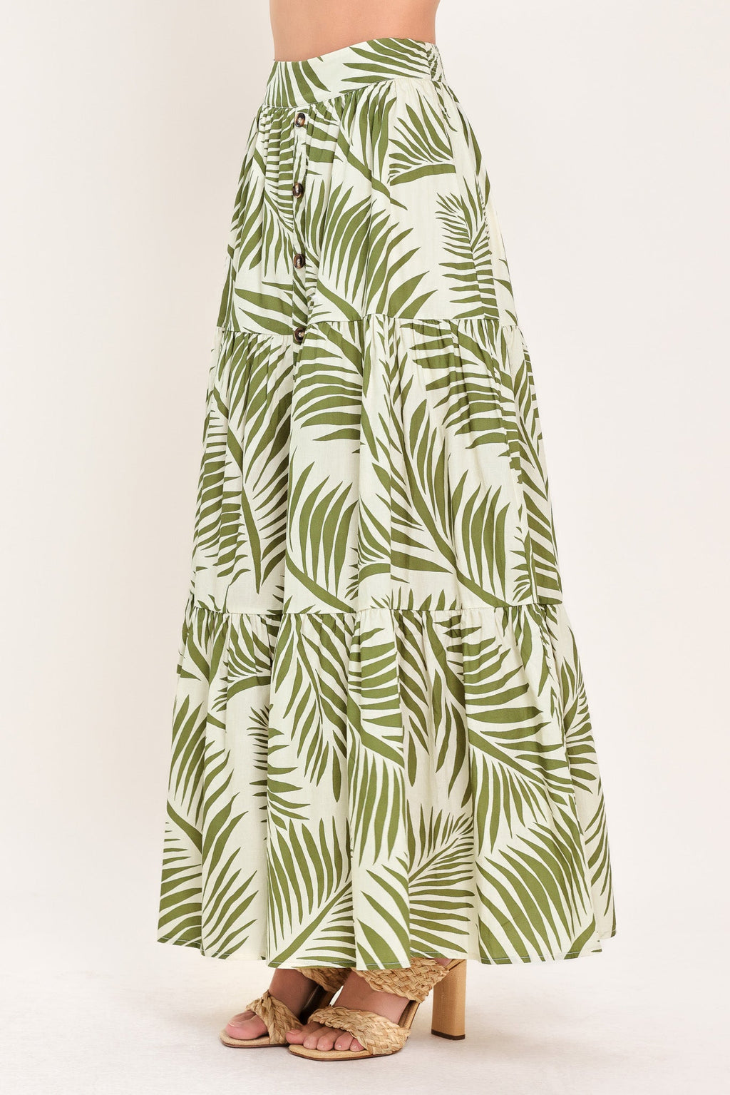 Coastal Canopy Maxi Skirt