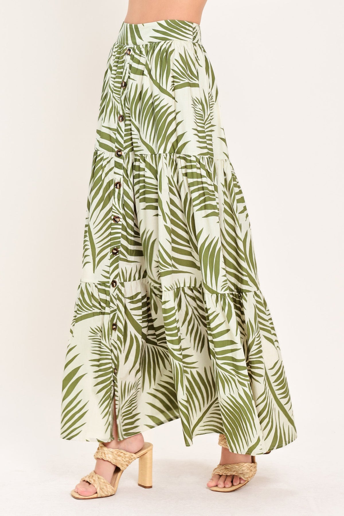Coastal Canopy Maxi Skirt
