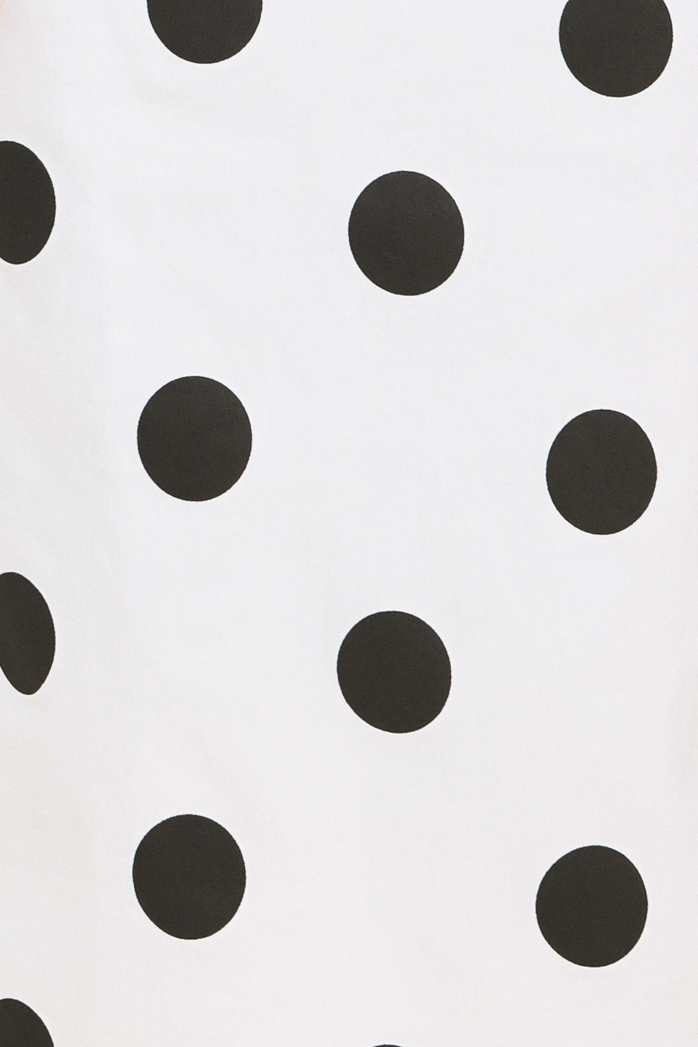 Retro Polka Dot Midi Pencil Skirt