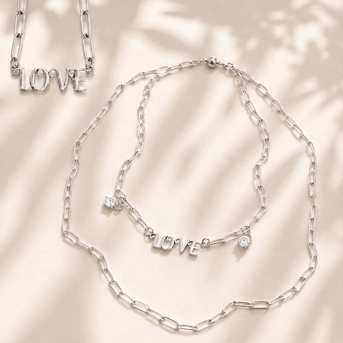 Love Long Chain Necklace