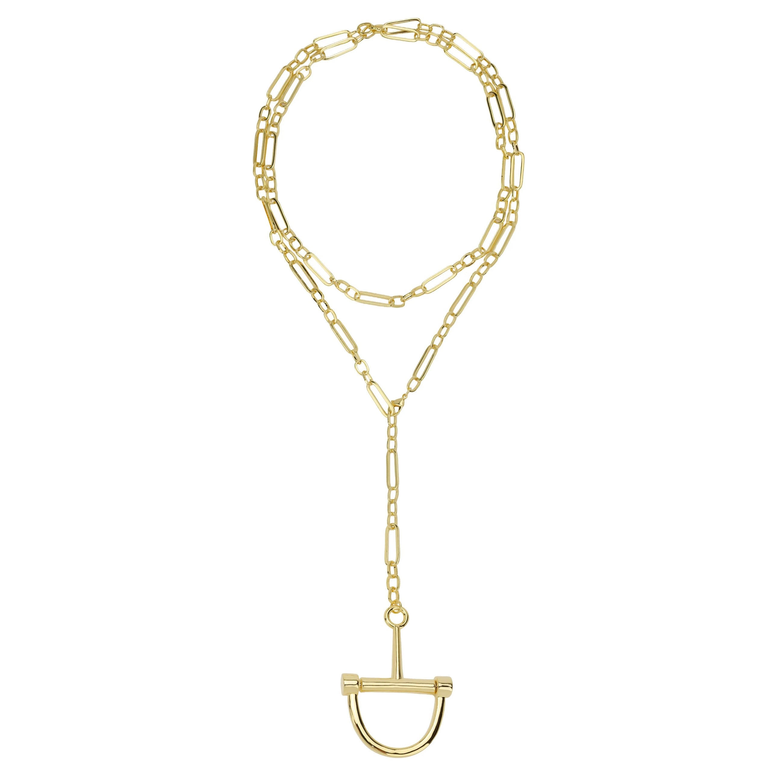 Horsebit Chain Necklace / Belt