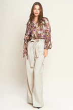 FOR THE LAST TIME WOVEN PANTS